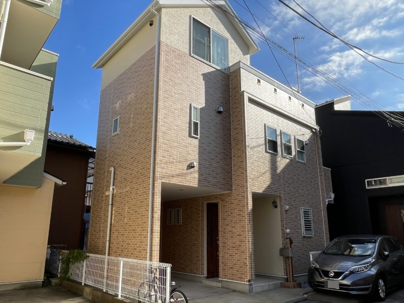 横浜市金沢区N様邸UVプロテクト4Fクリヤー外壁塗装施工後