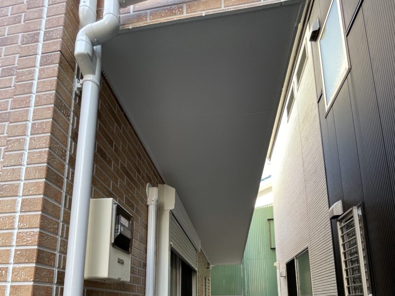 横浜市金沢区N様邸UVプロテクト4Fクリヤー外壁塗装施工後