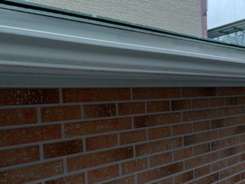 横浜市金沢区N様邸軒樋塗装施工前画像