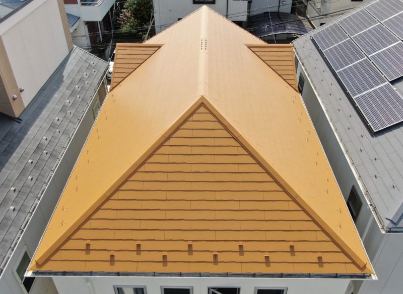 横浜市戸塚区H様邸ファインパーフェクトセラミックベスト屋根塗装