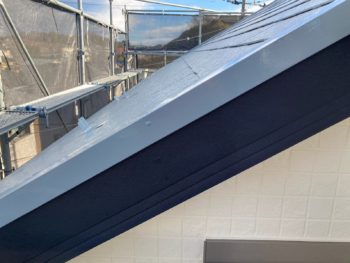 横浜市栄区H様邸破風塗装施工後画像