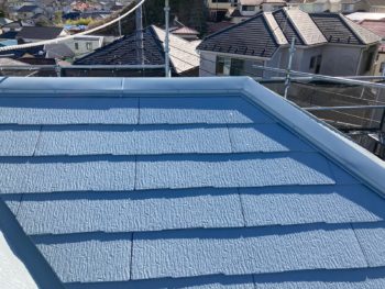 横浜市栄区K様邸スーパーシャネツサーモF屋根塗装施工後画像