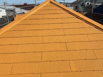 横浜市戸塚区H様邸ファインパーフェクトセラミックベスト屋根塗装施工後画像