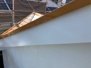 横浜市戸塚区H様邸破風塗装施工後画像