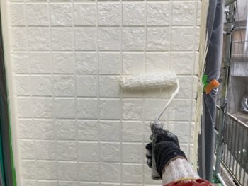 横浜市栄区K様邸超低汚染リファイン艶消1000MS-IR外壁塗装