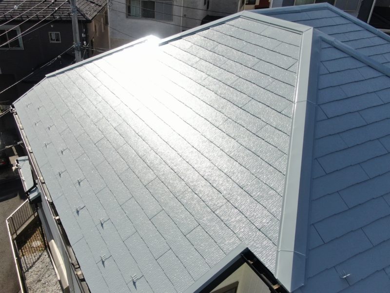 横浜市栄区K様邸スーパーシャネツサーモF屋根塗装