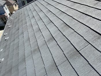 横浜市栄区K様邸スーパーシャネツサーモF屋根塗装施工前画像