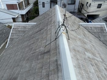 横浜市戸塚区H様邸ファインパーフェクトセラミックベスト屋根塗装施工前画像