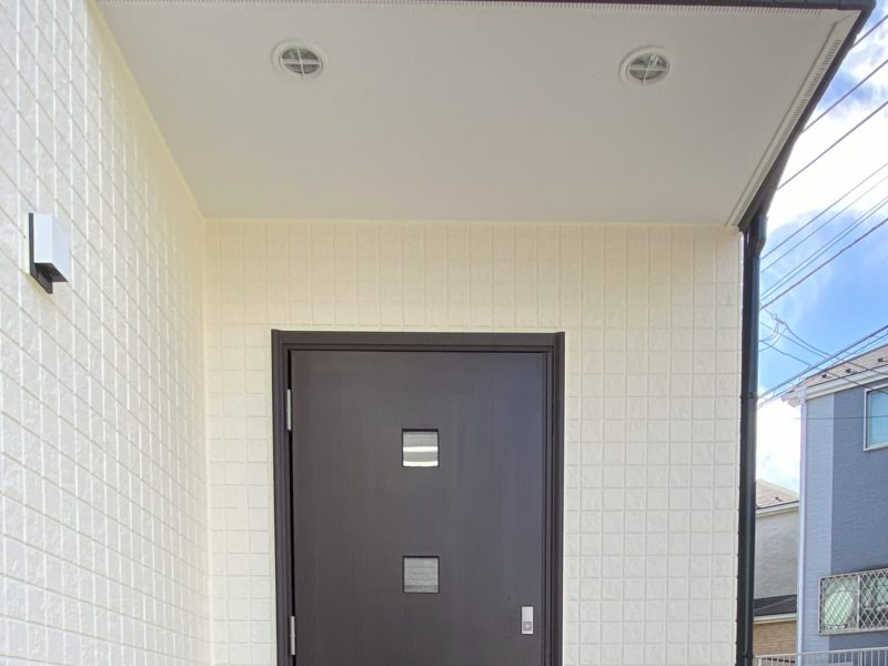 横浜市栄区K様邸超低汚染リファイン艶消1000MS-IR外壁塗装