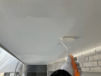 横浜市戸塚区H様邸軒天塗装