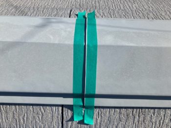 横浜市旭区H様邸棟板金塗装施工前画像