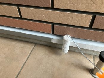 横浜市戸塚区H様邸水切り錆止め塗装