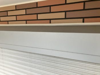 横浜市戸塚区H様邸シャッターボックス塗装施工前画像