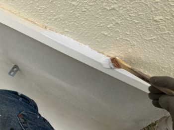 横浜市鶴見区U様邸水切り錆止め塗装