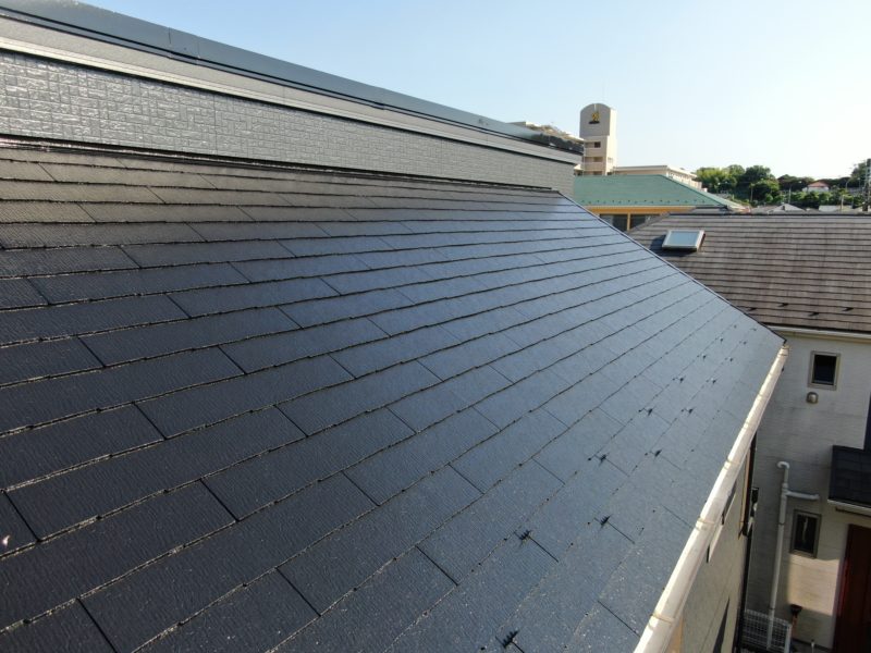 横浜市保土ヶ谷区H様邸ファインパーフェクトベスト屋根塗装施工後画像