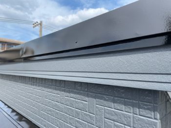 横浜市保土ヶ谷区H様邸破風塗装施工後画像