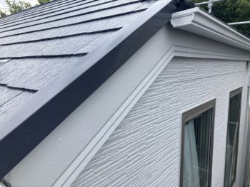 鎌倉市Y様邸破風塗装施工後画像