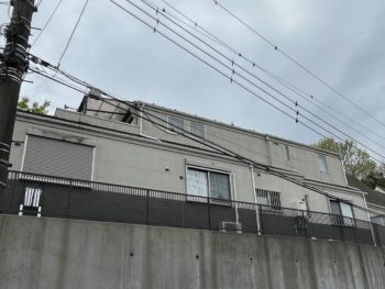 鎌倉市Ｙ様邸パーフェクトセラミックトップＧ外壁塗装施工前画像