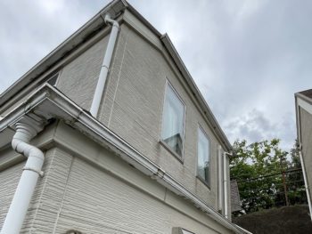 鎌倉市Ｙ様邸パーフェクトセラミックトップＧ外壁塗装施工前画像