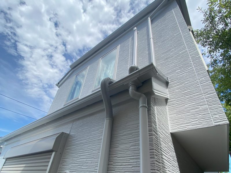 鎌倉市Y様邸パーフェクトセラミックトップG外壁塗装施工後画像