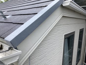 鎌倉市Y様邸破風塗装施工前画像