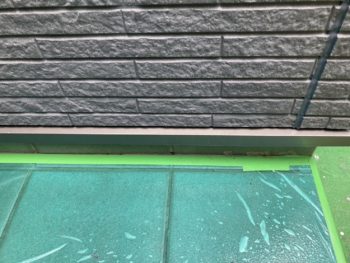 鎌倉市Ｙ様邸水切り塗装施工前画像