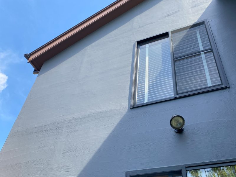 横浜市栄区I様邸パーフェクトトゥルーマット外壁塗装施工後画像