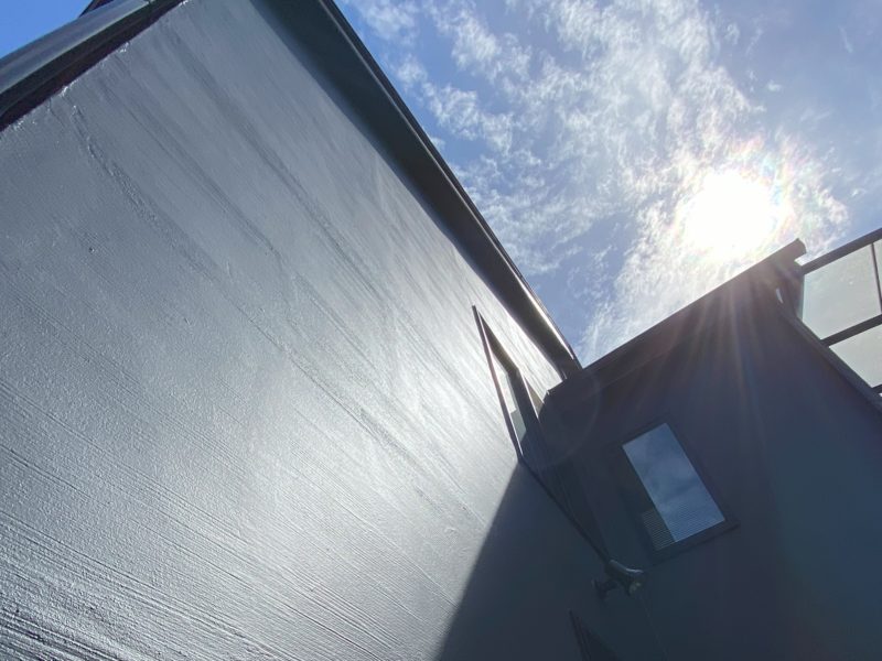 横浜市栄区I様邸パーフェクトトゥルーマット外壁塗装施工後画像