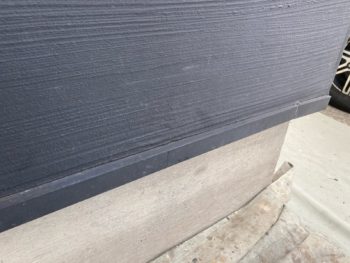 横浜市栄区I様邸水切り塗装施工前画像