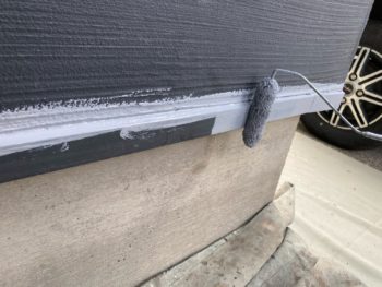 横浜市栄区I様邸水切り錆止め塗装