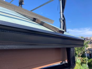 横浜市栄区I様邸軒樋塗装施工後画像