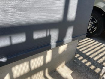 横浜市栄区I様邸水切り塗装施工後画像
