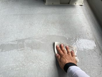 横浜市栄区I様邸FRP防水塗装施工事例画像