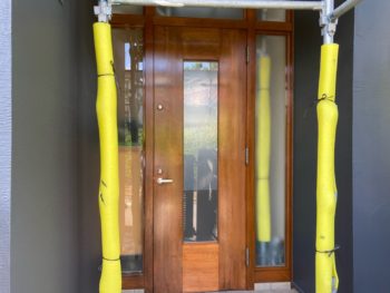 横浜市栄区I様邸玄関ドア塗装施工後画像