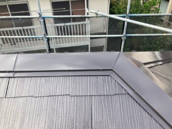 横浜市港南区A様邸棟板金塗装施工後画像