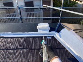 横浜市港南区A様邸棟板金錆止め塗装