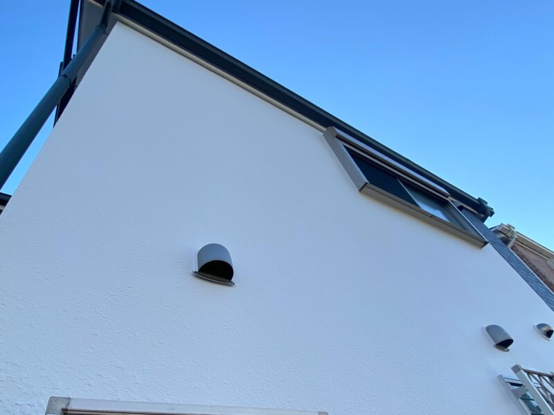 横浜市戸塚区I様邸グランセラトップ1液水性外壁塗装施工後画像