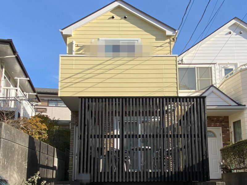 横浜市港南区A様邸パーフェクトトップ外壁塗装施工後画像