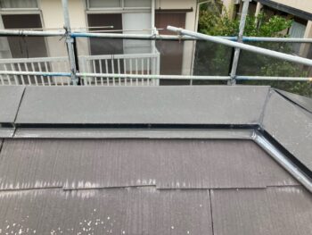 横浜市港南区A様邸棟板金塗装施工前画像