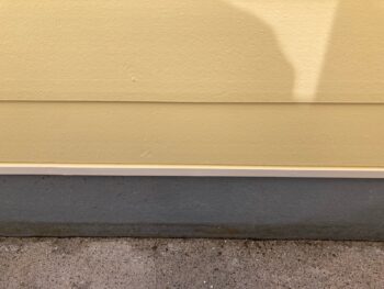 横浜市港南区A様邸水切り塗装施工後画像