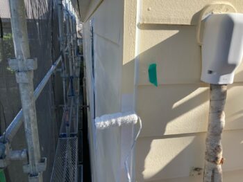 横浜市港南区A様邸コーナー板金錆止め塗装