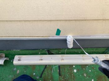 横浜市港南区A様邸水切り錆止め塗装