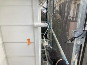 横浜市港南区N様邸コーナー板金錆止め