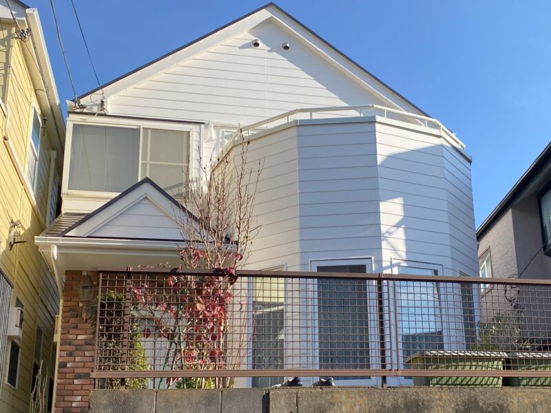 横浜市港南区N様邸パーフェクトセラミックトップG外壁塗装施工後画像