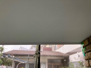 横浜市港南区A様邸軒天塗装施工後画像