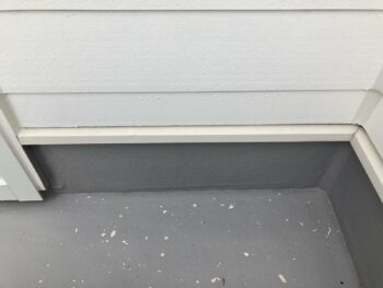 横浜市港南区N様邸水切り塗装施工前画像