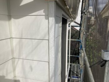 横浜市港南区N様邸コーナー板金塗装施工前画像