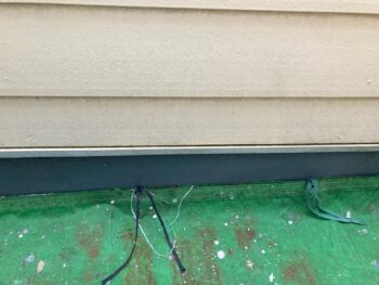 横浜市港南区A様邸水切り塗装施工前画像