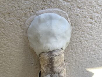 鎌倉市N様邸エアコンパテ交換