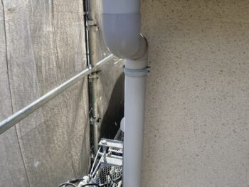 鎌倉市N様邸竪樋塗装施工前画像